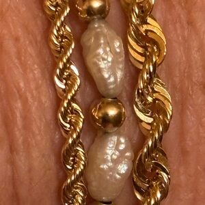 14K Gold Bracelets